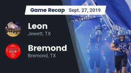 Recap: Leon  vs. Bremond  2019