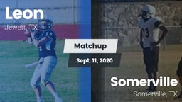 Matchup: Leon vs. Somerville  2020