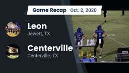 Recap: Leon  vs. Centerville  2020