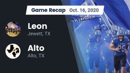Recap: Leon  vs. Alto  2020