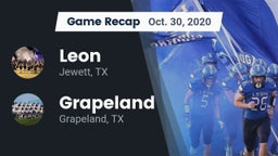 Recap: Leon  vs. Grapeland  2020