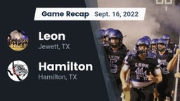 Recap: Leon  vs. Hamilton  2022