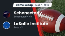 Recap: Schenectady  vs. LaSalle Institute  2017