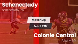 Matchup: Schenectady vs. Colonie Central  2017