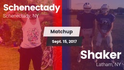 Matchup: Schenectady vs. Shaker  2017