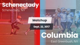 Matchup: Schenectady vs. Columbia  2017