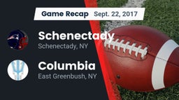 Recap: Schenectady  vs. Columbia  2017