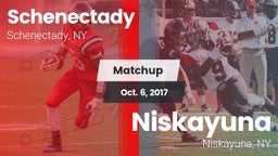Matchup: Schenectady vs. Niskayuna  2017