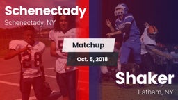 Matchup: Schenectady vs. Shaker  2018