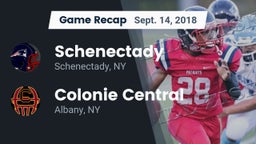 Recap: Schenectady  vs. Colonie Central  2018
