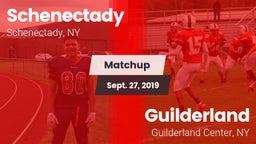 Matchup: Schenectady vs. Guilderland  2019