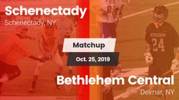 Matchup: Schenectady vs. Bethlehem Central  2019