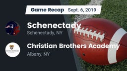 Recap: Schenectady  vs. Christian Brothers Academy  2019