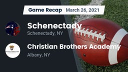 Recap: Schenectady  vs. Christian Brothers Academy  2021