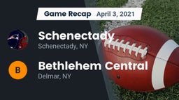 Recap: Schenectady  vs. Bethlehem Central  2021