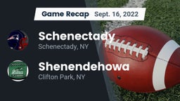 Recap: Schenectady  vs. Shenendehowa  2022