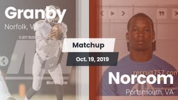 Matchup: Granby vs. Norcom  2019