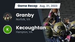 Recap: Granby  vs. Kecoughtan  2023