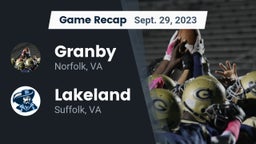 Recap: Granby  vs. Lakeland  2023