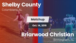 Matchup: Shelby County vs. Briarwood Christian  2016