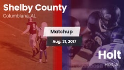 Matchup: Shelby County vs. Holt  2017