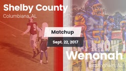 Matchup: Shelby County vs. Wenonah  2017