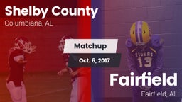 Matchup: Shelby County vs. Fairfield  2017