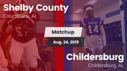 Matchup: Shelby County vs. Childersburg  2018