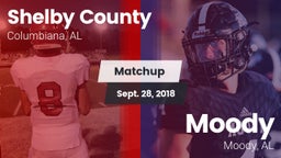 Matchup: Shelby County vs. Moody  2018