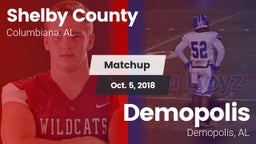 Matchup: Shelby County vs. Demopolis  2018