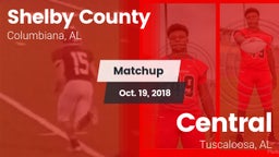 Matchup: Shelby County vs. Central  2018