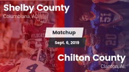 Matchup: Shelby County vs. Chilton County  2019