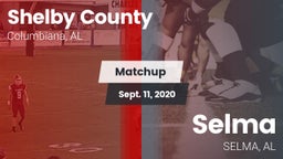 Matchup: Shelby County vs. Selma  2020