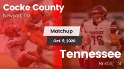 Matchup: Cocke County vs. Tennessee  2020