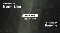 Matchup: North Linn vs. Postville  2016