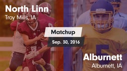 Matchup: North Linn vs. Alburnett  2016