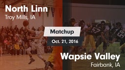 Matchup: North Linn vs. Wapsie Valley  2016