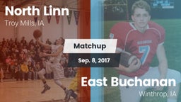 Matchup: North Linn vs. East Buchanan  2017