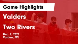 Valders  vs Two Rivers  Game Highlights - Dec. 2, 2021