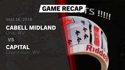 Recap: Cabell Midland  vs. Capital  2016