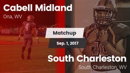 Matchup: Cabell Midland vs. South Charleston  2017