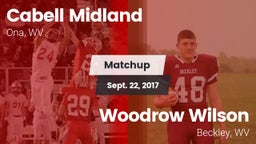 Matchup: Cabell Midland vs. Woodrow Wilson  2017