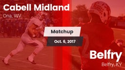 Matchup: Cabell Midland vs. Belfry  2017