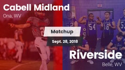 Matchup: Cabell Midland vs. Riverside  2018