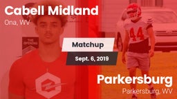 Matchup: Cabell Midland vs. Parkersburg  2019