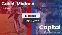Matchup: Cabell Midland vs. Capital  2019