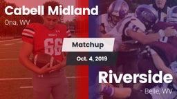 Matchup: Cabell Midland vs. Riverside  2019