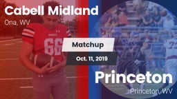Matchup: Cabell Midland vs. Princeton  2019