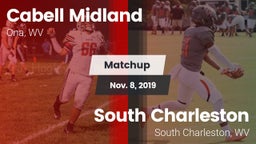 Matchup: Cabell Midland vs. South Charleston  2019