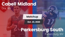 Matchup: Cabell Midland vs. Parkersburg South  2020